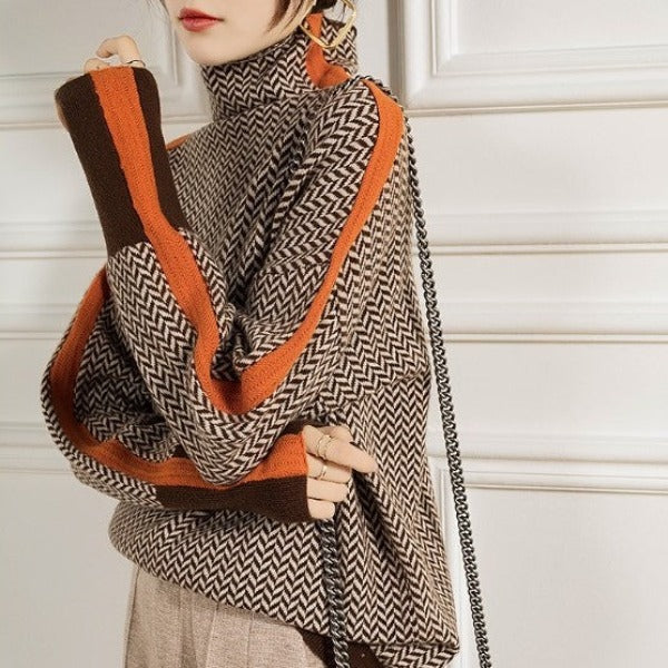 Maja | Sweter z golfem