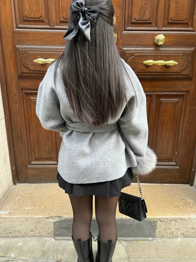 Fiorenza | Elegancki płaszcz wełniany